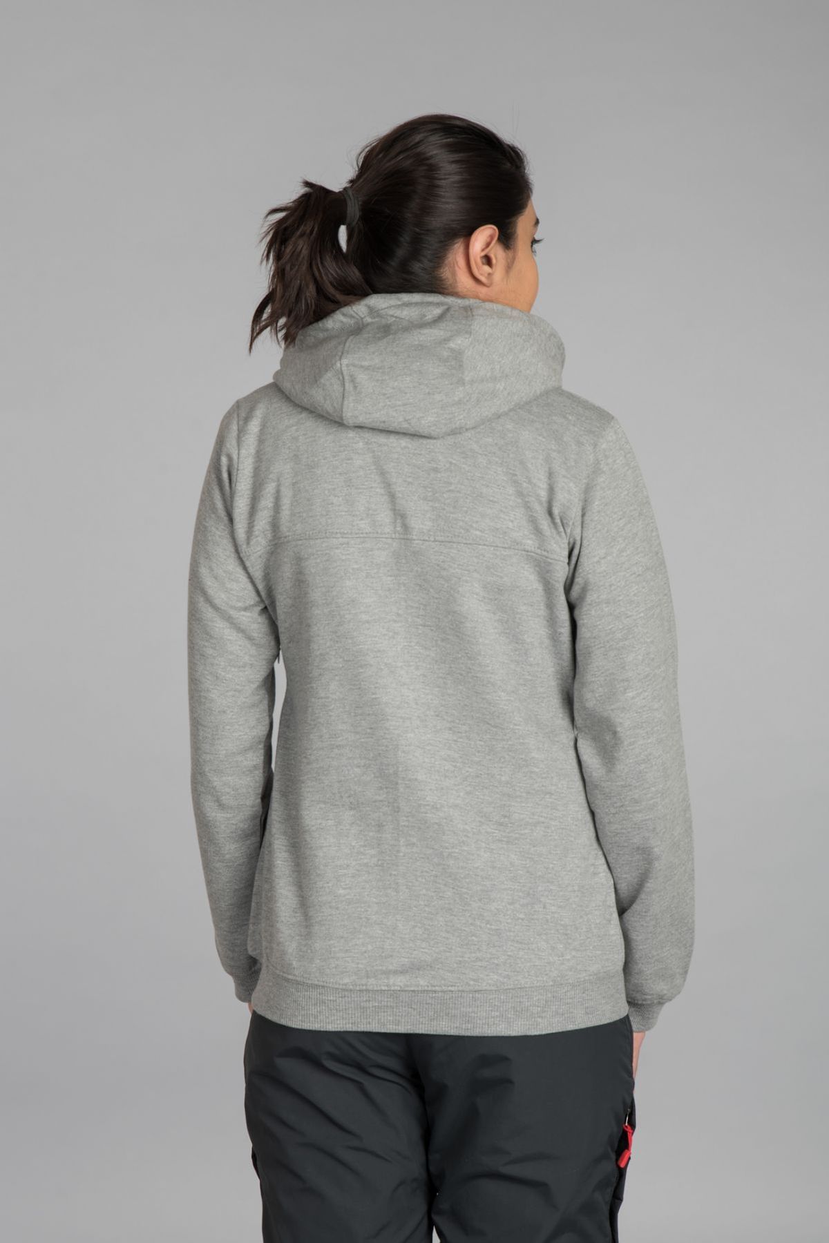 Grey Fleece Lined Sweatshirt | Women